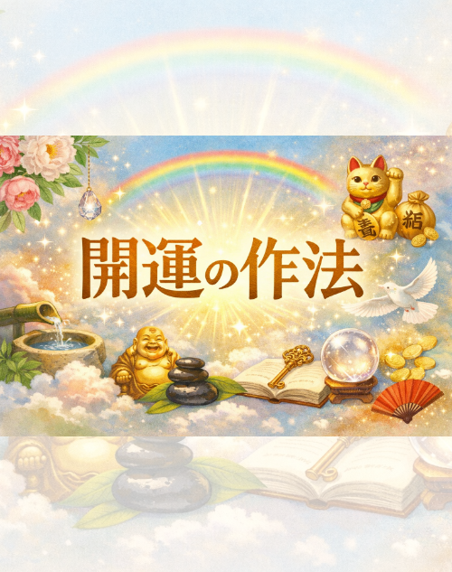 WEBマガジンfoomii「開運の作法」